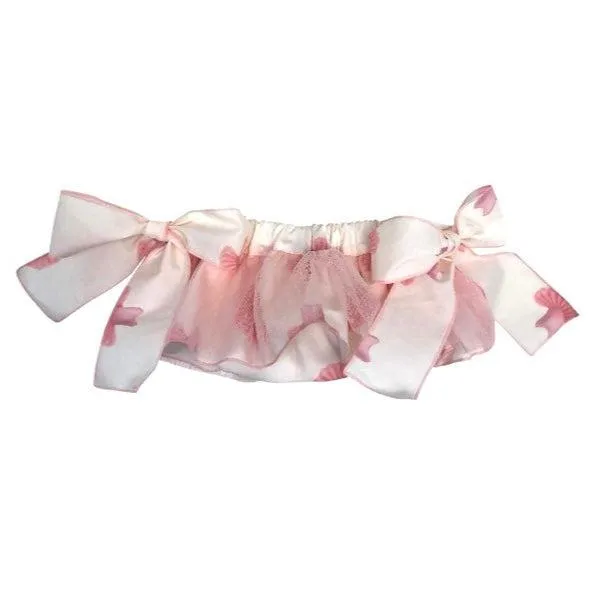 Baby Girls Pink Ballerina Print Bloomers