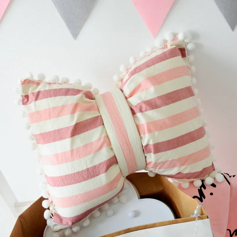 Bow Shaped Decorative Pillows