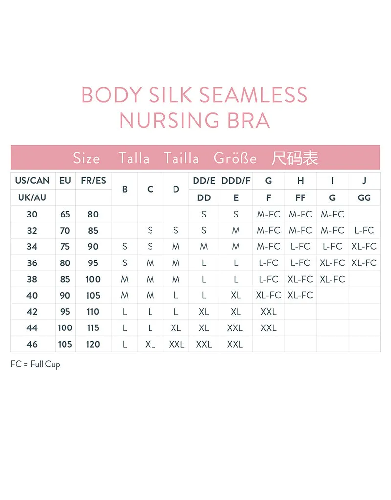 Bravado Body Silk Seamless Nursing Bra Silver Belle