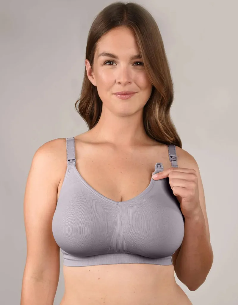 Bravado Body Silk Seamless Nursing Bra Silver Belle