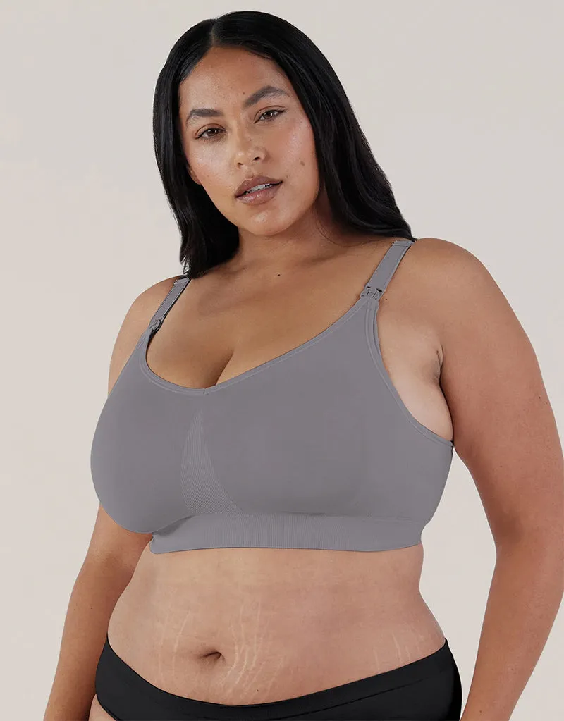 Bravado Body Silk Seamless Nursing Bra Silver Belle