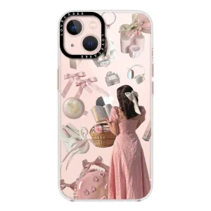 Brunette Soft Girl Aesthetic Premium Phone Case