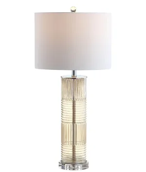 Carnaby 30" Glass/Crystal LED Table Lamp