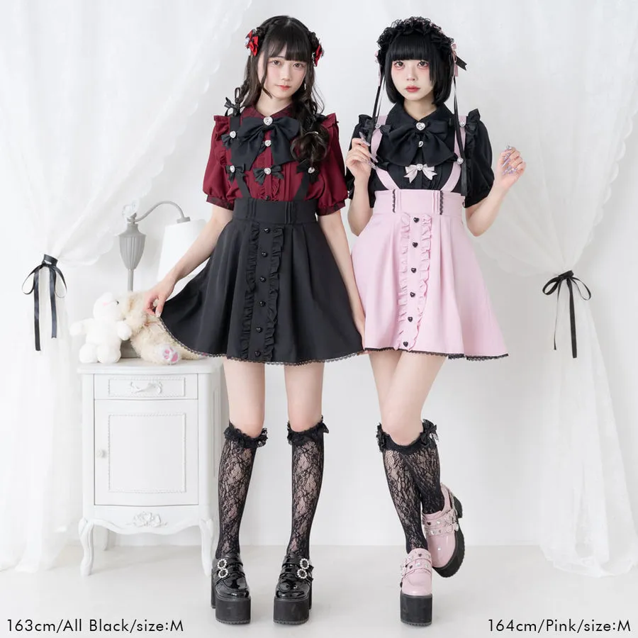 Dear My Love "Suspenders Ribbon" Skirt