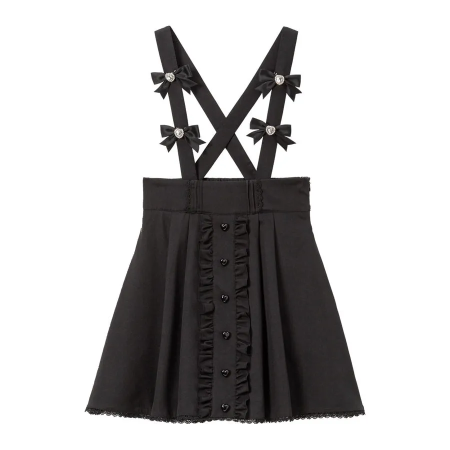 Dear My Love "Suspenders Ribbon" Skirt