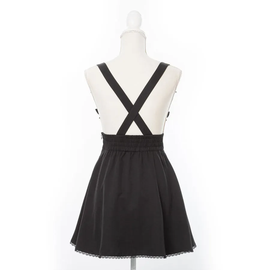 Dear My Love "Suspenders Ribbon" Skirt