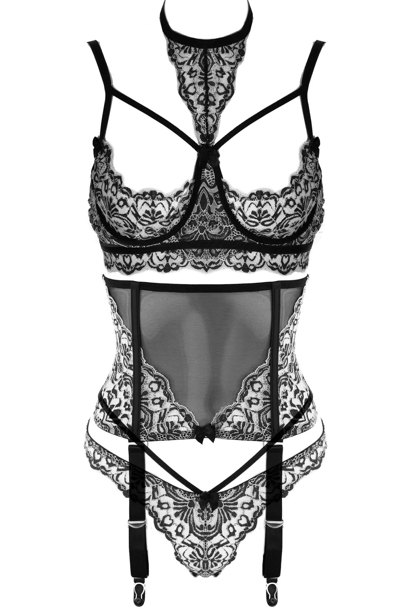 Eros Ivory Lace Set