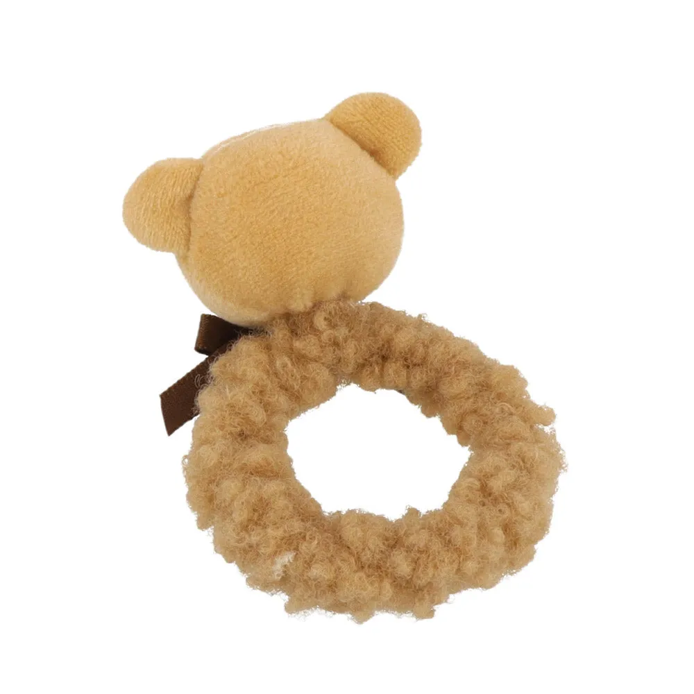 Furry Animal Ponytail Holder