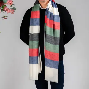 Headley Silk and Wool Scarf