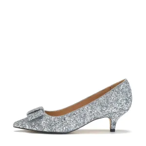 Jacqueline Glitter Silver