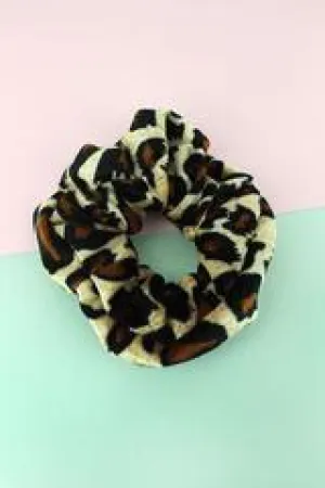 Leopard Scrunchie