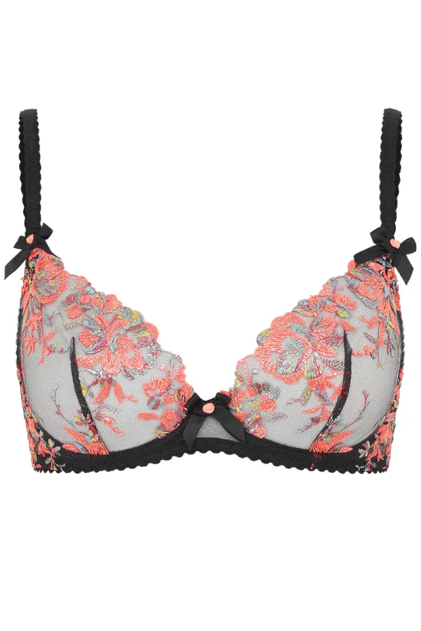 Lexx Bra - Black/Neon