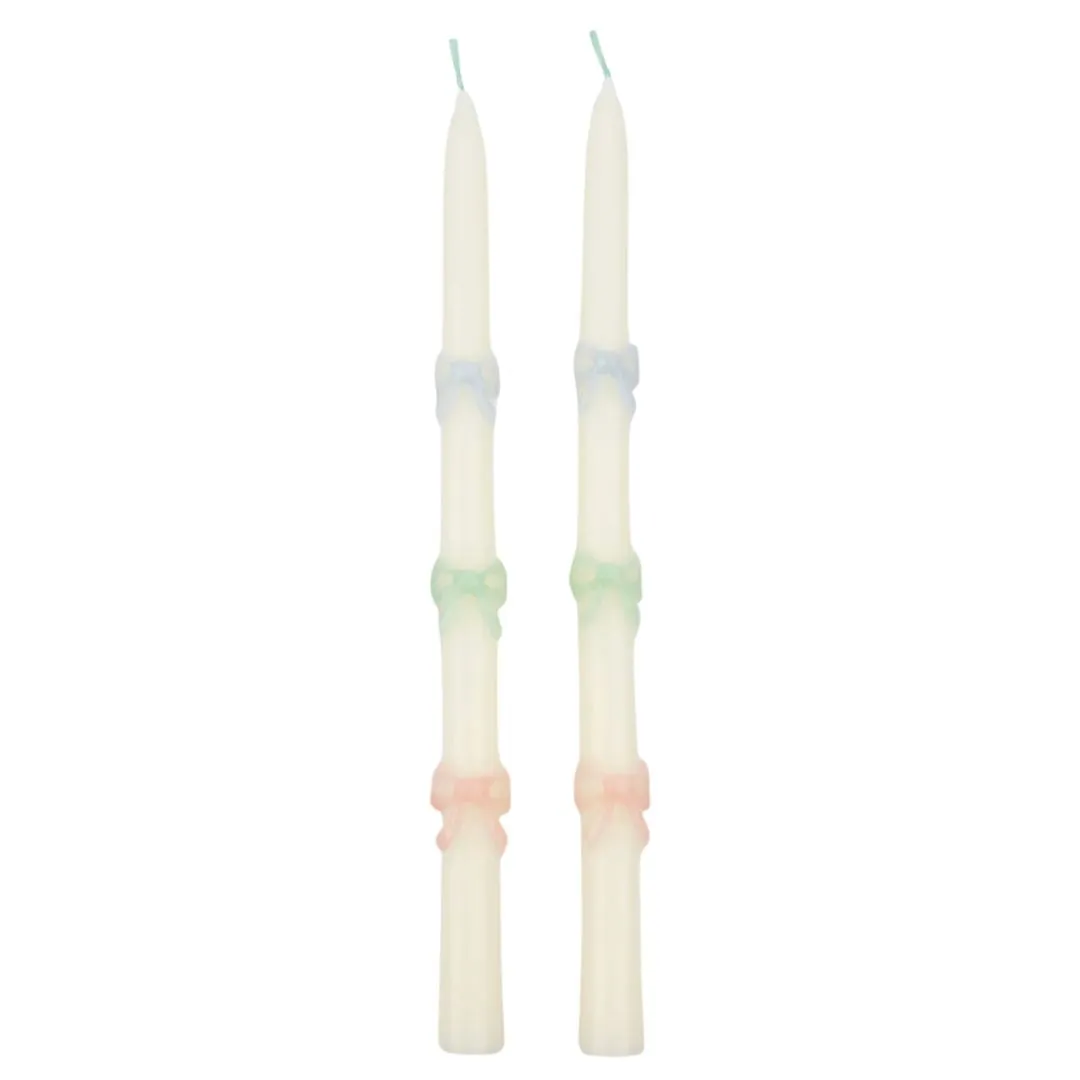 Meri Meri Multi Bow Taper Candles