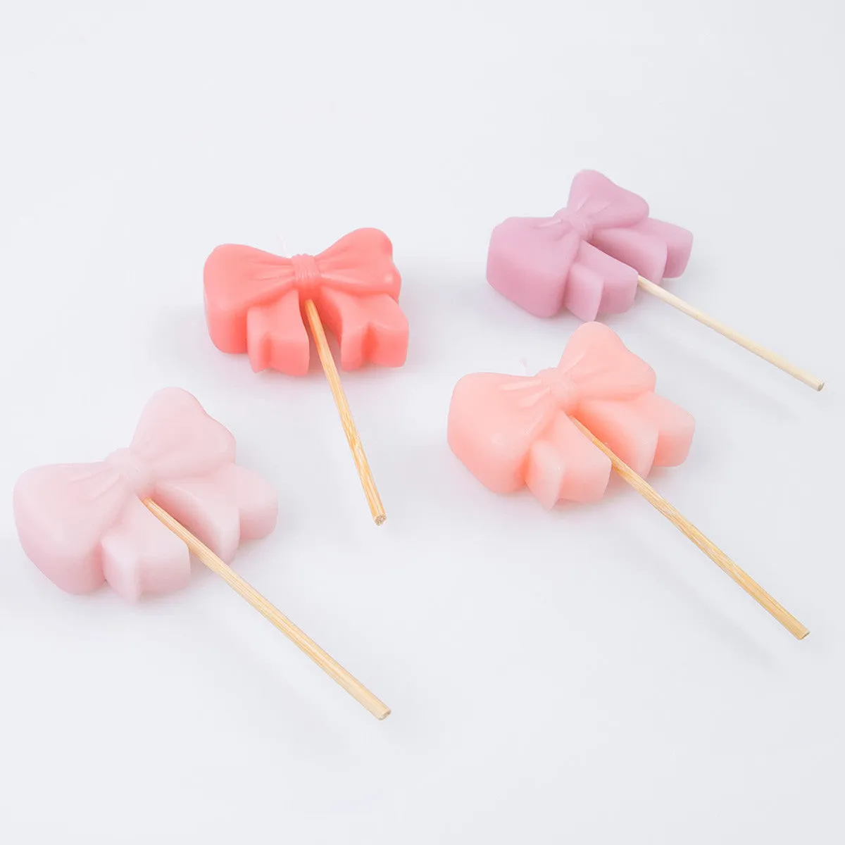 Meri Meri Pink Bow Birthday Candles