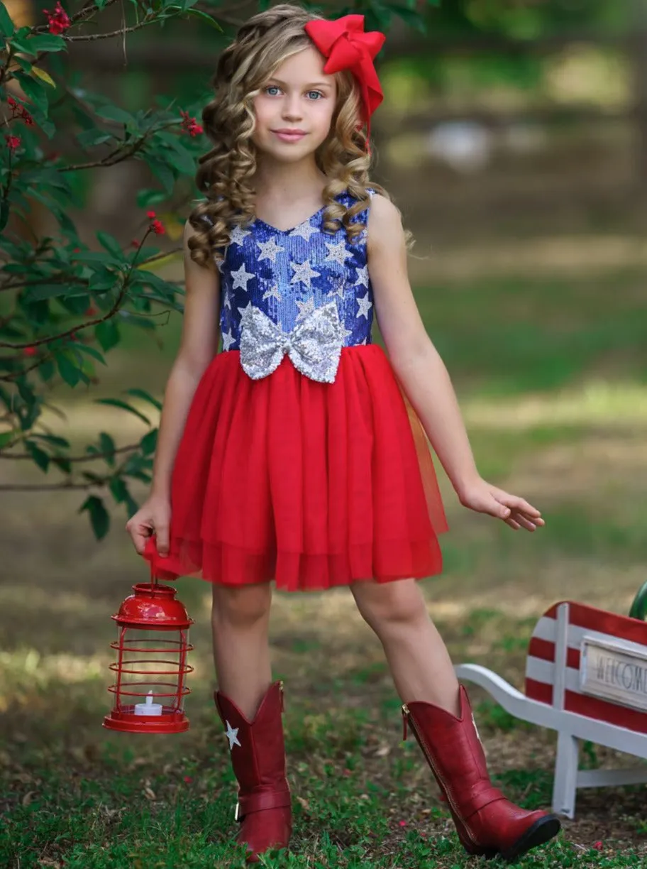 More Sparkles, Please Starry Tutu Dress