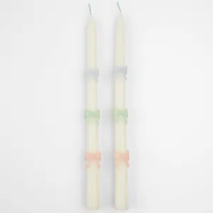 Multi Bow Taper Candles