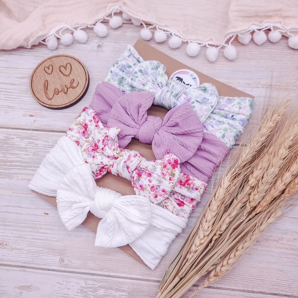 NEW Pastel & Floral Bow Box