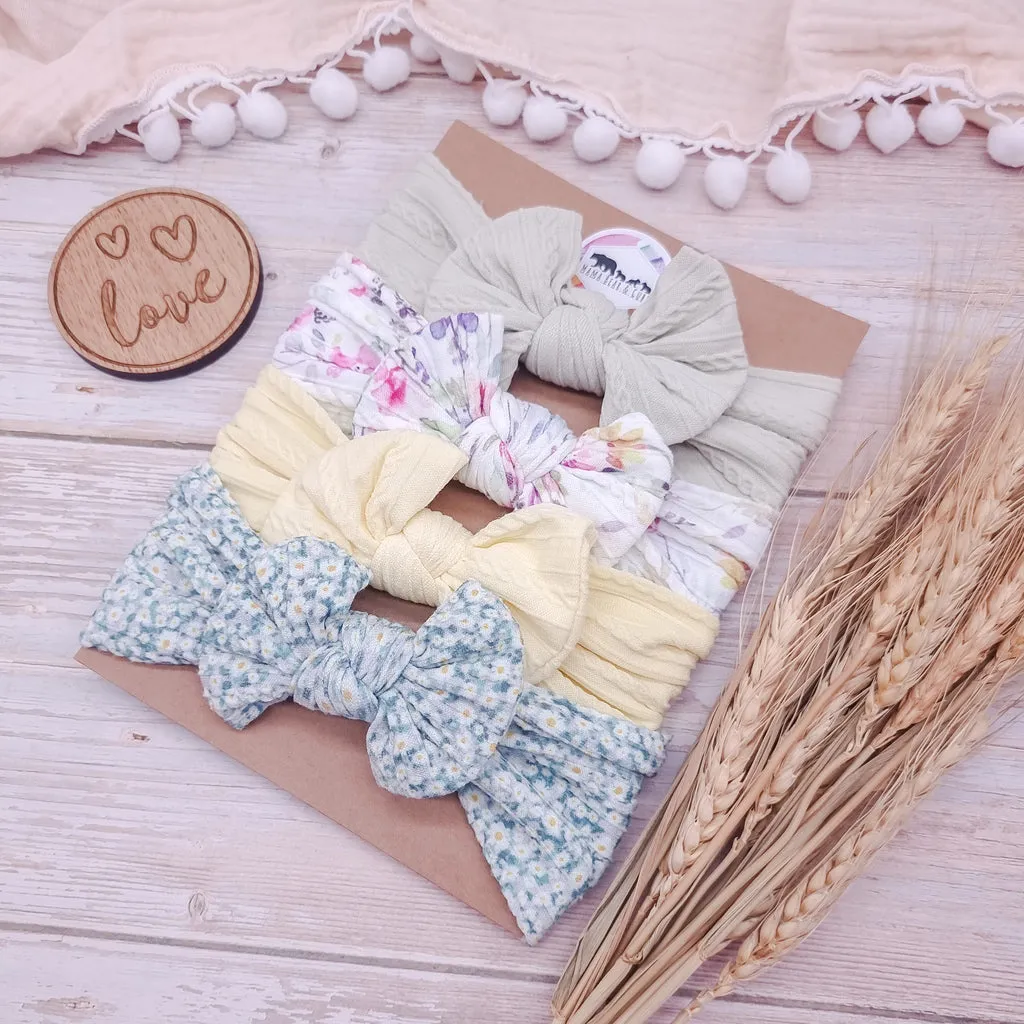 NEW Pastel & Floral Bow Box