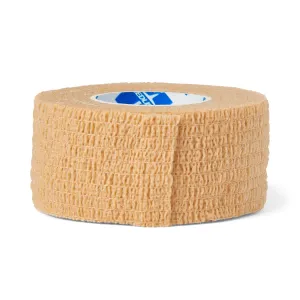 Nonsterile Cohesive Latex Bandage, Tan, 1"x5yd. (case of 30)