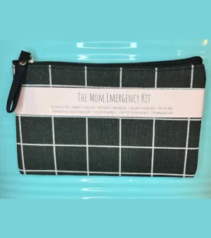 The Mom Kit - Charcoal Grey Plaid