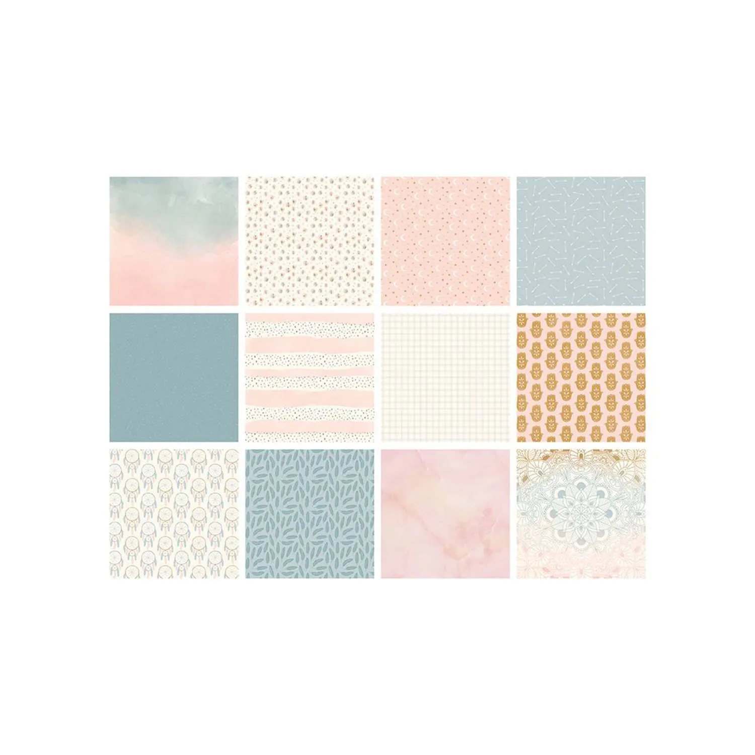 The Paper Boutique - Pastel Dreams 12"x12" Paper Pad*