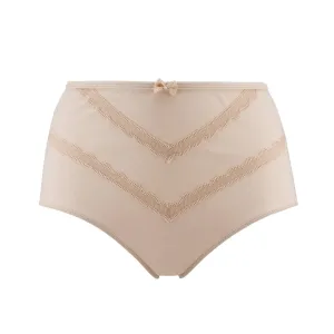 Vanessa- Silk & Organic Cotton Full Brief in Skin Tone Colours