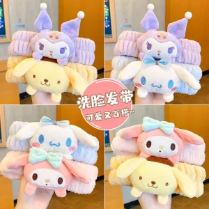 Wholesale Cute Cartoon Plush Elastic Headband JDC-HD-HengX001