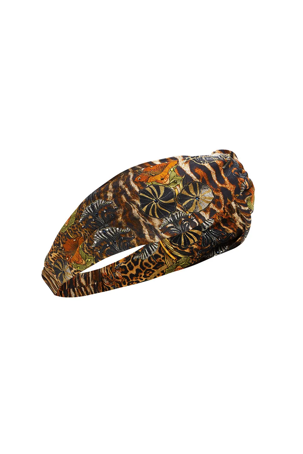 WOVEN TWIST HEADBAND WILD AZAL